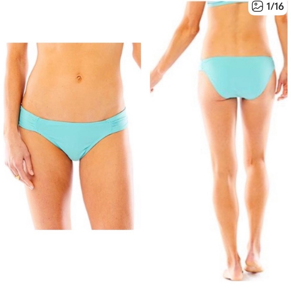Carve Designs Cardiff Style Julep Green Mint Bikini Bottoms Size XL NWT